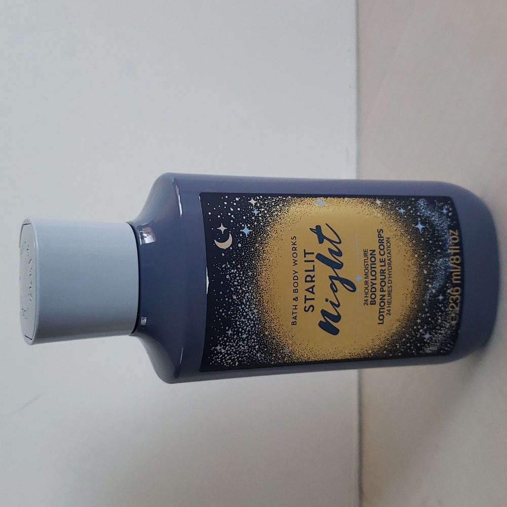 *❣3/25❣ Bath & Body Works STARLIT NIGHT 24 Hour Moisture Body Lotion